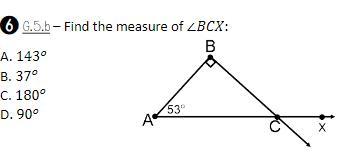 WILL CHOOSE BRAINLIEST! Find The Measure Of BCX