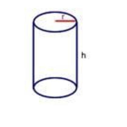 Find The Volume Of A Cylinder Whose Base Has A Radius Of 3 Inches And Whose Height Is 12.5 Inches. Use