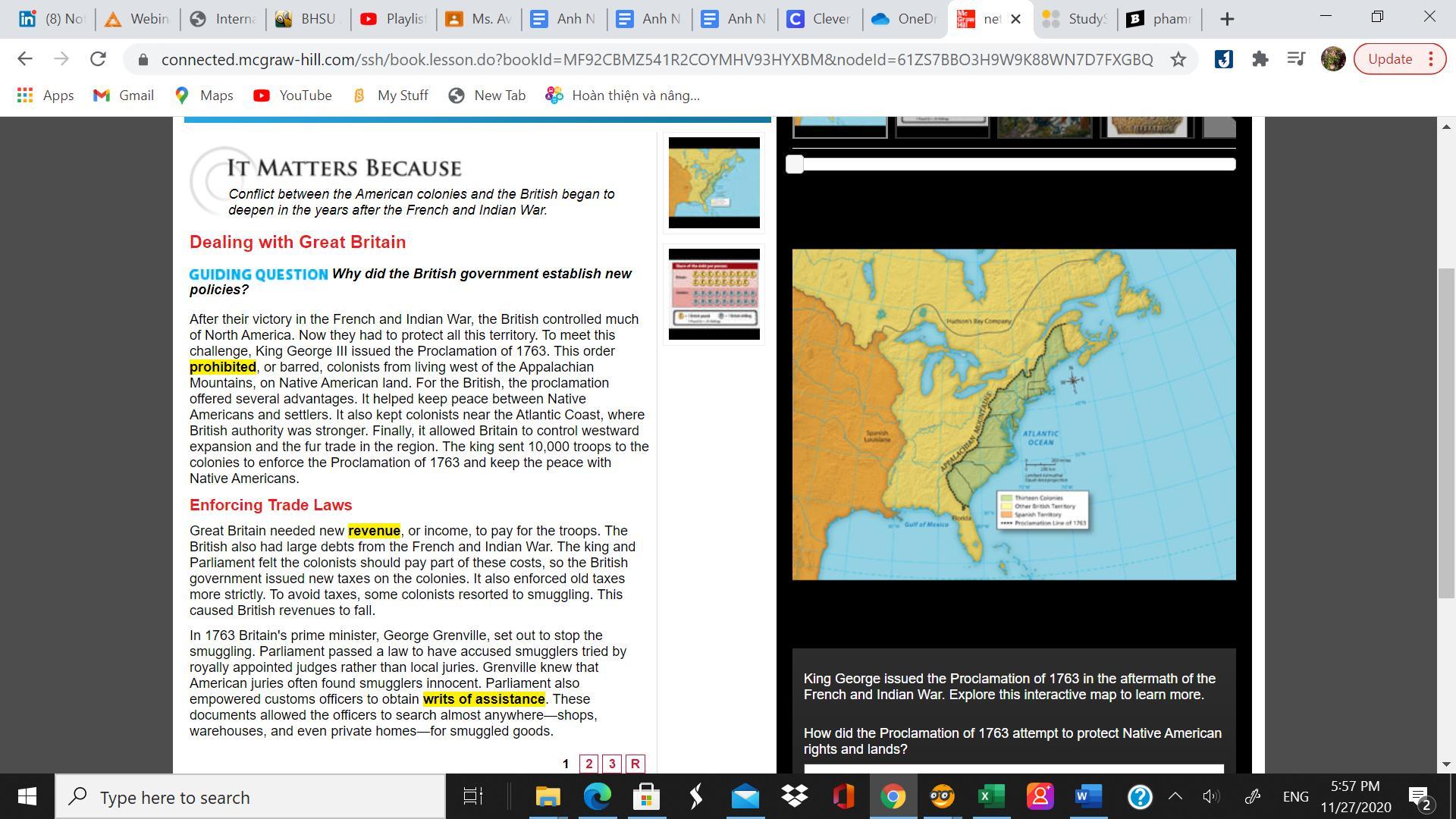 Read The Lesson, Then Write A Short Letter (2 Paragraphs) As If You Were A Colonist Writing To A Relative