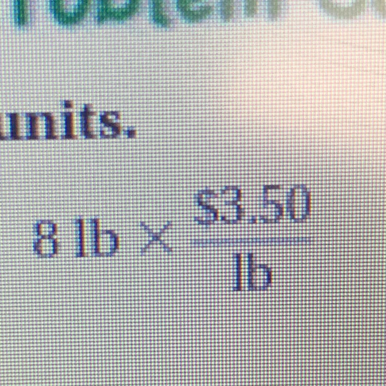 Find The Product And List The Unit Rates