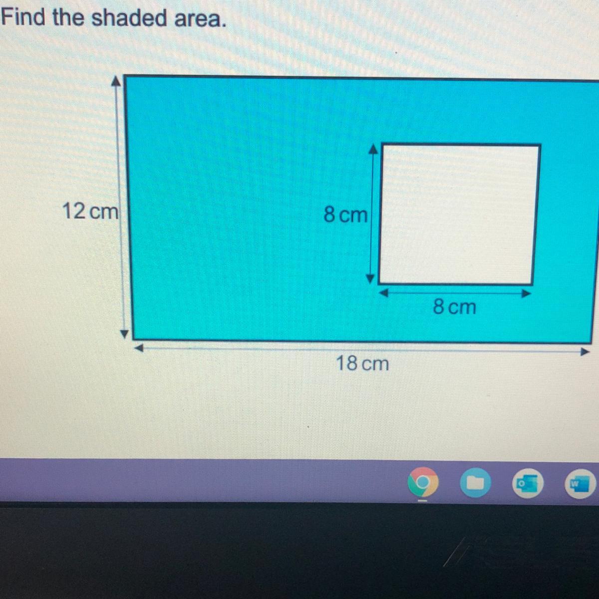 Find The Shaded Area .