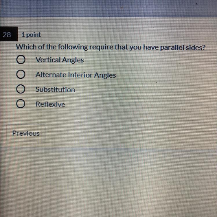 Which Of The Following Require That You Have Parallel Sides