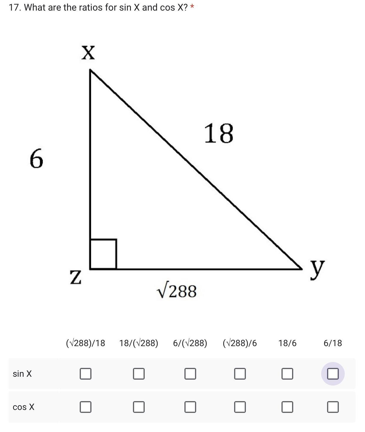 PLEASE HELP 45 POINTS BRAINLEST TOOWhat Are The Ratios For Sin X And Cos X Choose At Least One Answer