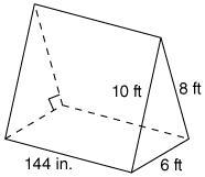200 PointsWhat Is The Value Of B And P For The Following Triangular Prism?30 Ft 248 Ft 272 Ft 224 Ft