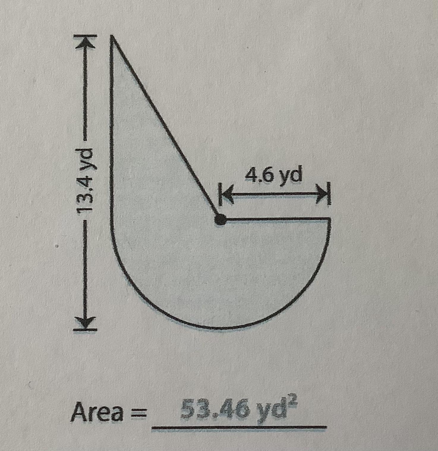 Find The Area Of The Compound Figure. Round Your Answer To 2 Decimal Places If Required. (Use = 3.14)Hello!