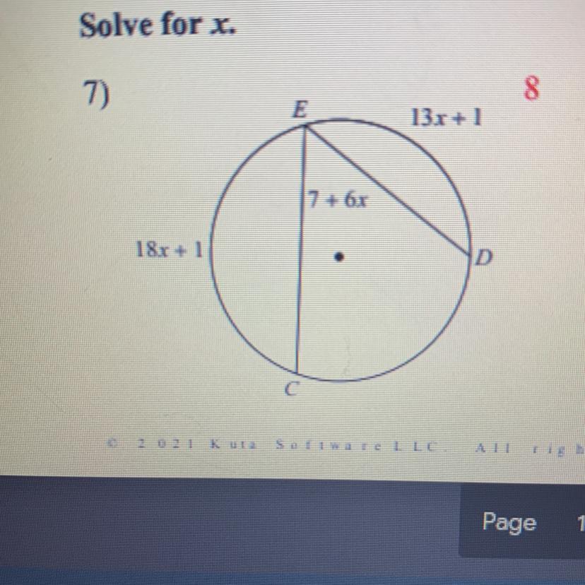 Central/Inscribed Angles W Work Pls I Beg Last One 