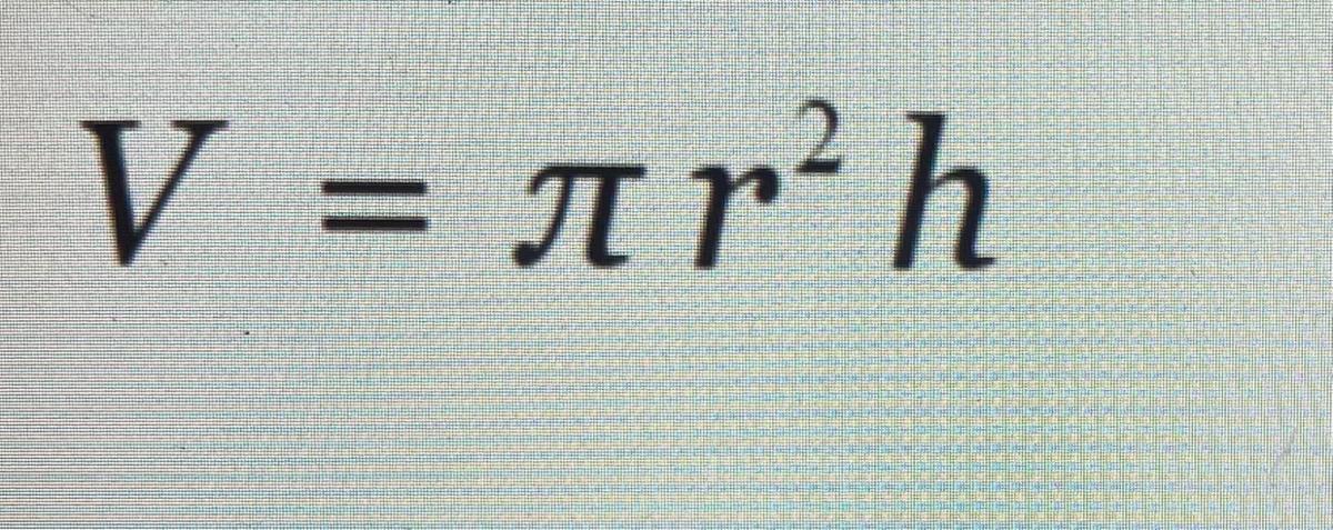 A Cylinder Has A Height Of 10 Inches And A Radius Of 5.5 Inches. What Is Theapproximate Volume Of This