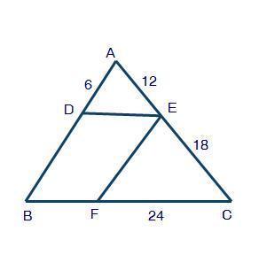 Theorem: A Line Parallel To One Side Of A Triangle Divides The Other Two Proportionately.In The Figure