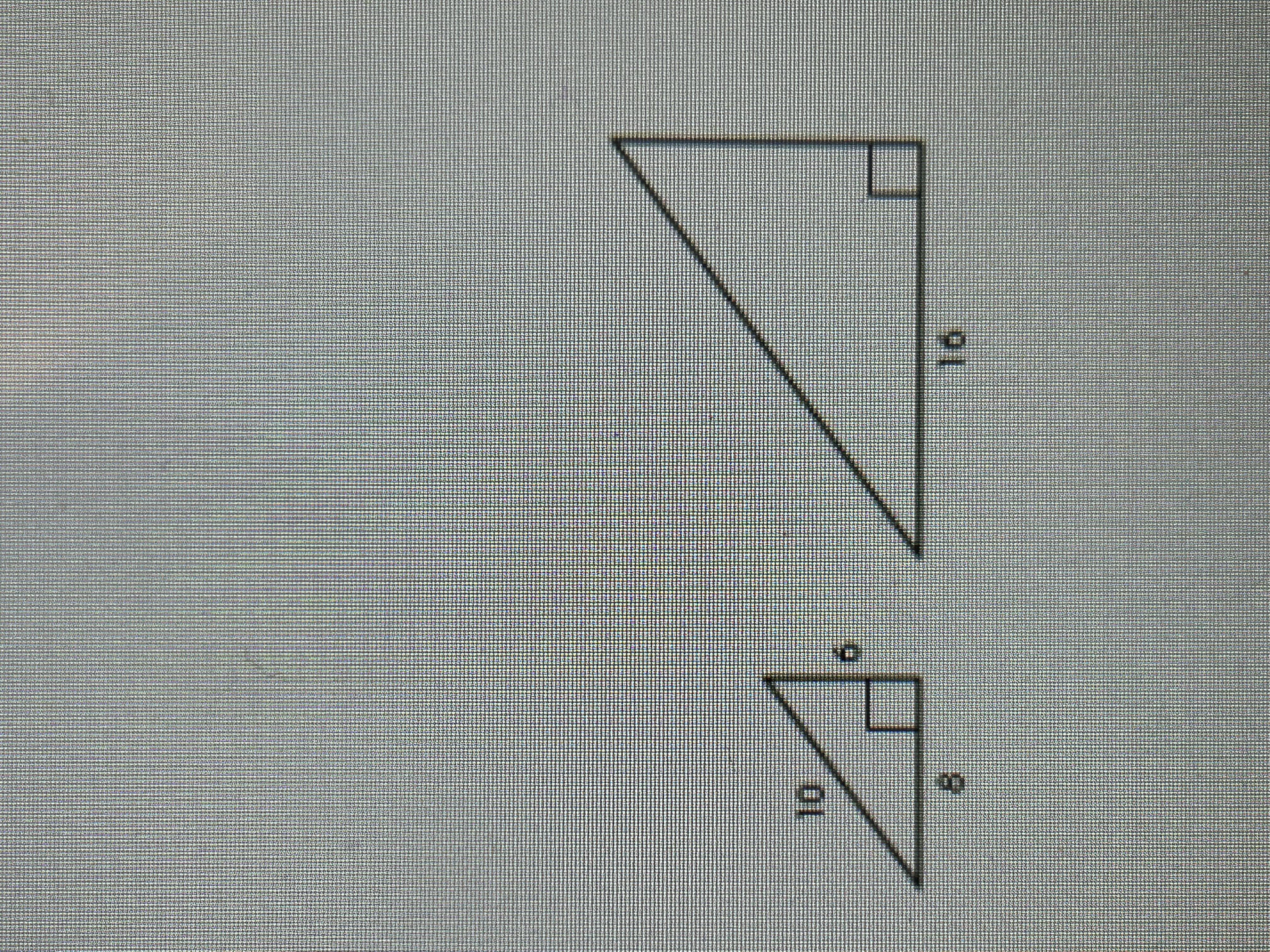 The Diagram Shows Two Proportional Right Triangles.What Is The Perimeter Of The Larger Triangle?