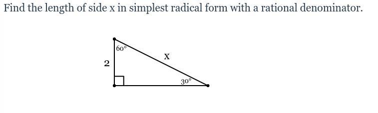 Please Find X In This Triangle.