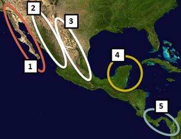 Analyze The Map Below And Answer The Question That Follows.Which Of The Following Statements Is True?A.Baja