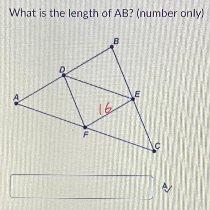What Is The Length Of AB? 