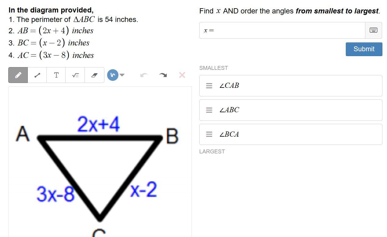 Please Use Triangle Inequality To Solve, I'm Having A Bit Of Trouble. I'd Also Appreciate If You Just