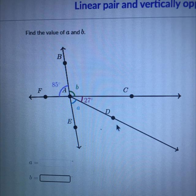 Find The Value Of A And B 