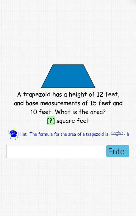 Find Area Of Trapezoid 