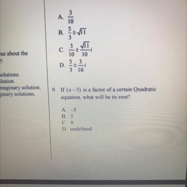 Please Help! Just Tell Me The Letter Answer Please :(