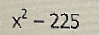 Factor The Following Difference Of Squares. *Check For A GCF.