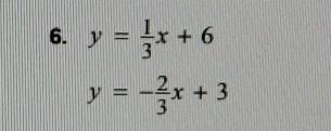 May You Solve The System Of Linear Equations By Graphingm?