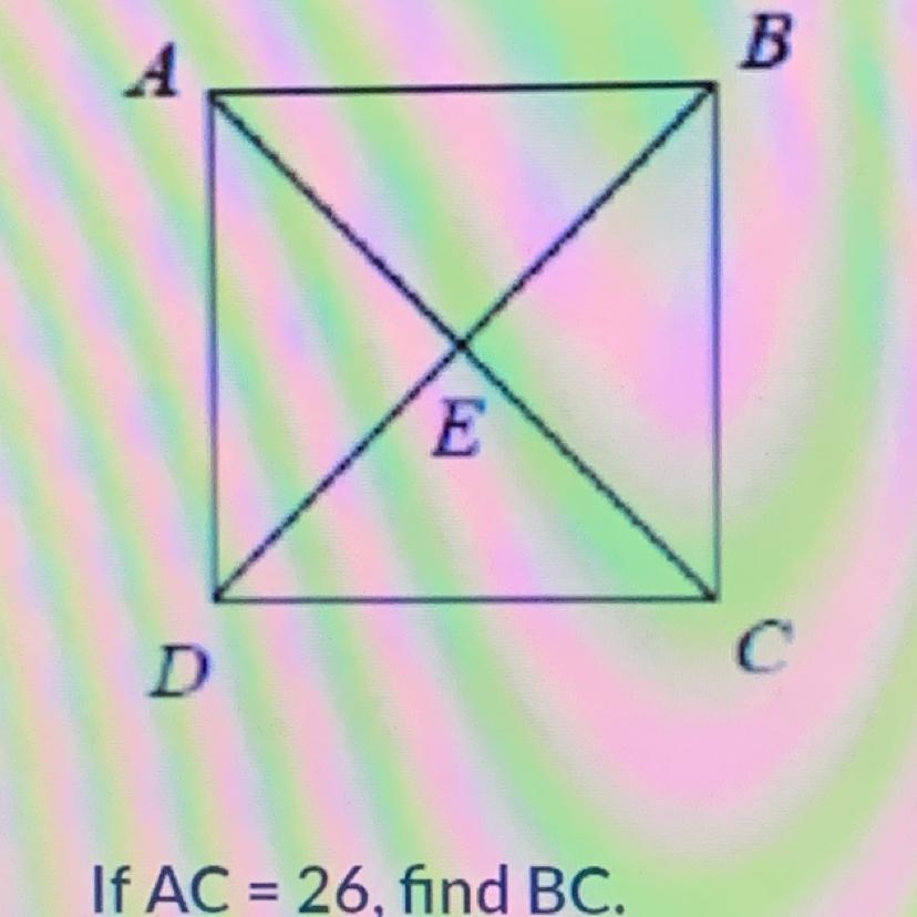 If AC = 26, Find BC.