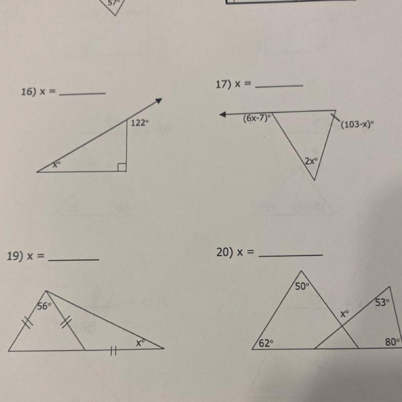 Find The Value Of X More THE Points Due To FOUR Questions In One First To Answer Correctly Gets Brainly