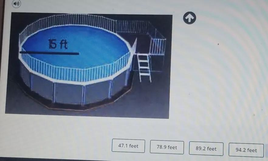 The Obama Family Is Building A Circular Swimming Pool. If The Radius Of The Pool Is 15 Feet, What Is