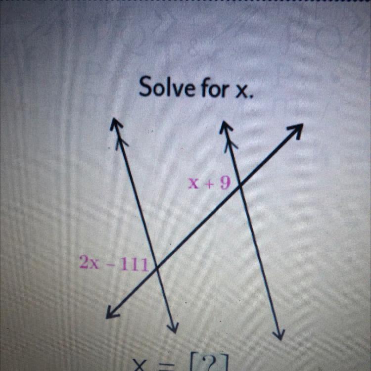 Solve For X.X + 92x 111x = [?]