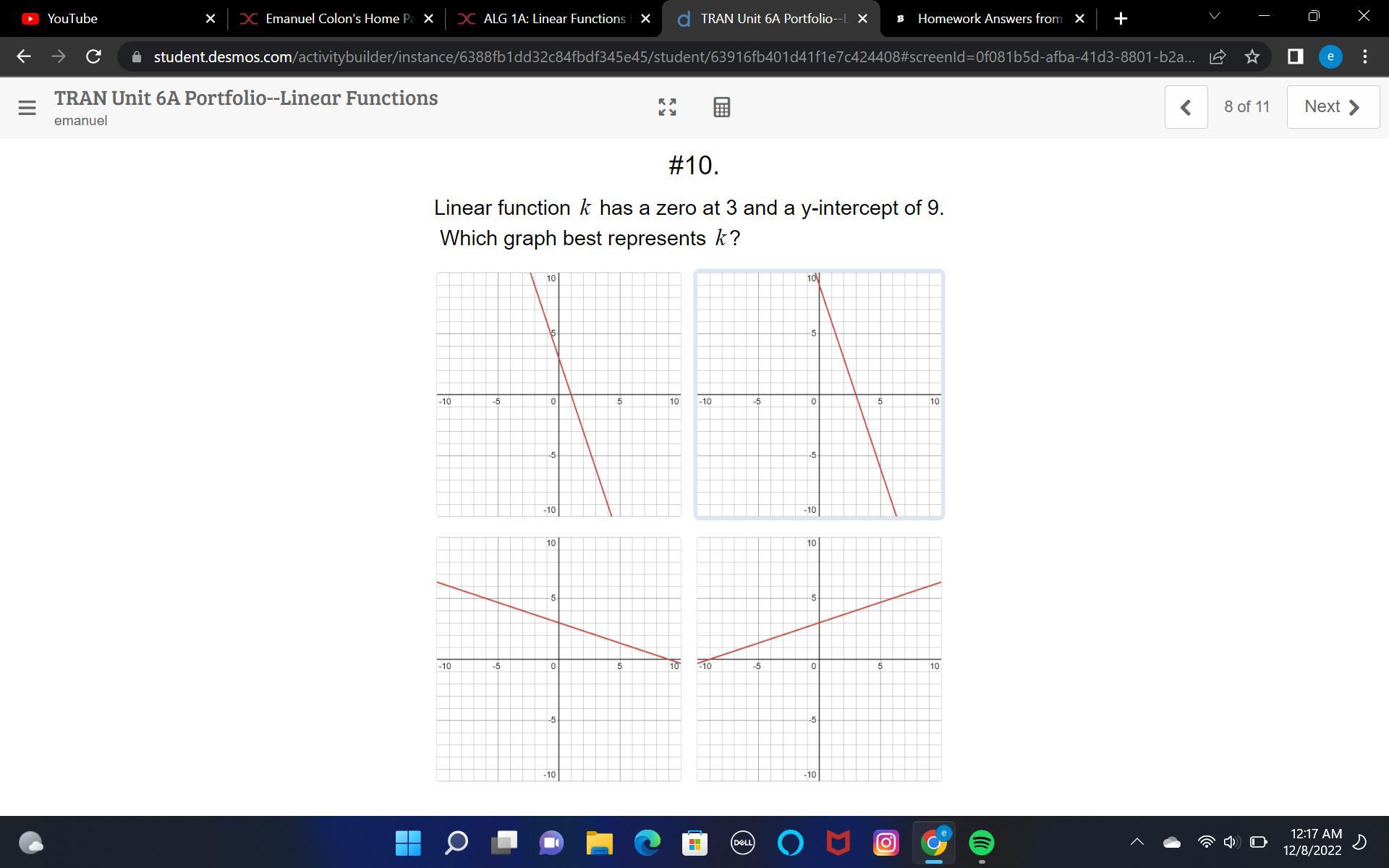 Help Please, Which Graph Is It