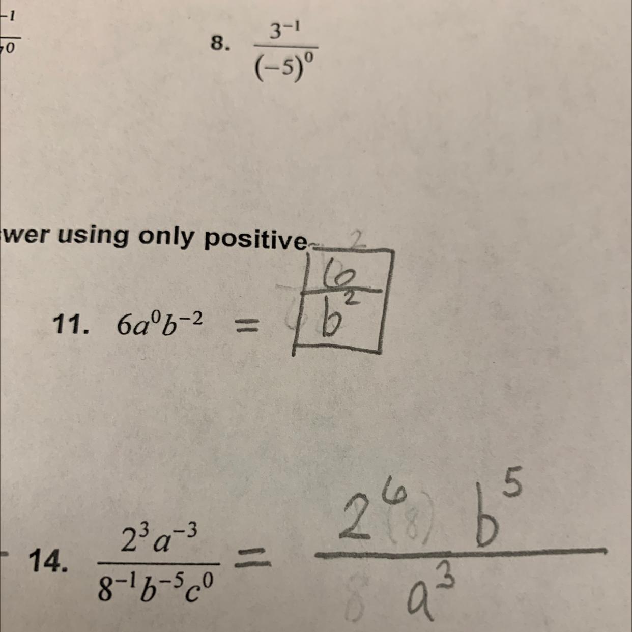 Simply The Expression. Write Your Answer Using Only Positive Exponents. I Need Help With Problem Number