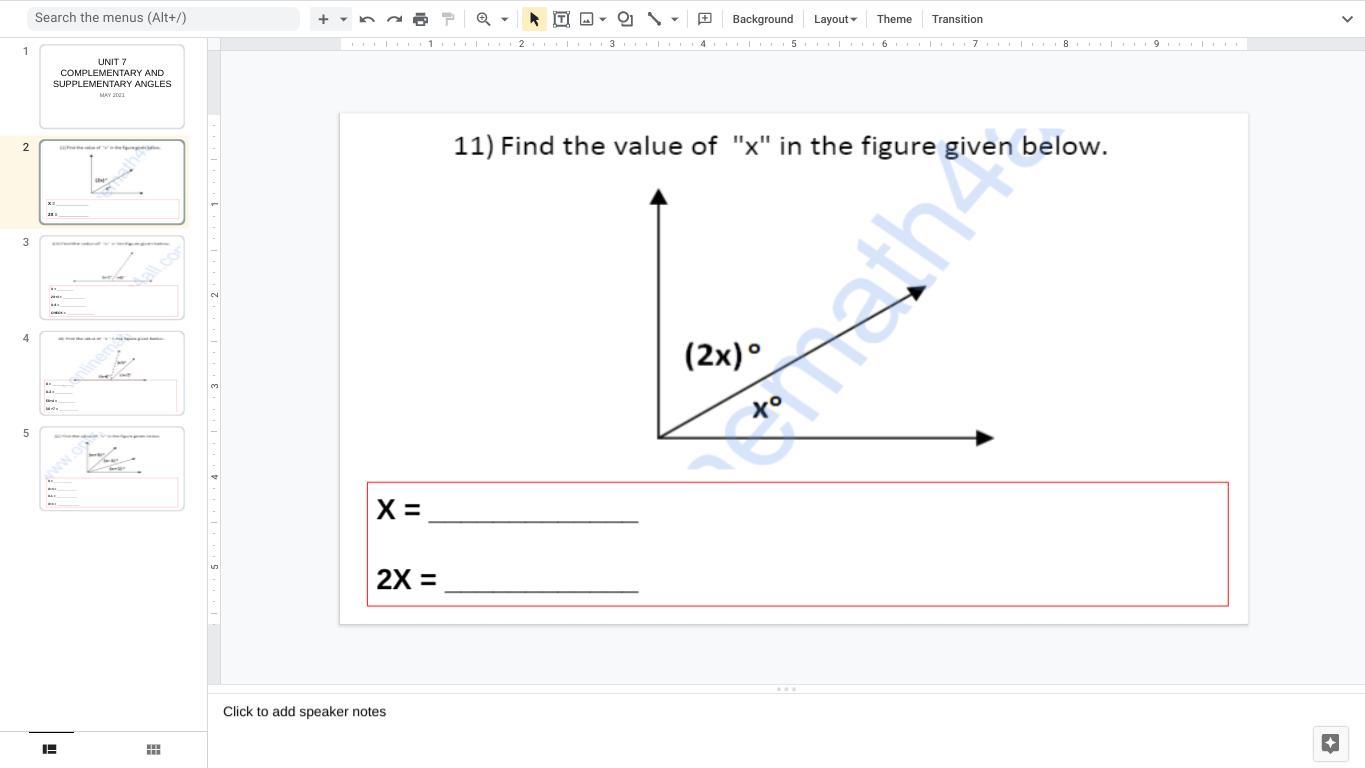 Please Help And Give An Explanation On How To Find The Value Of X