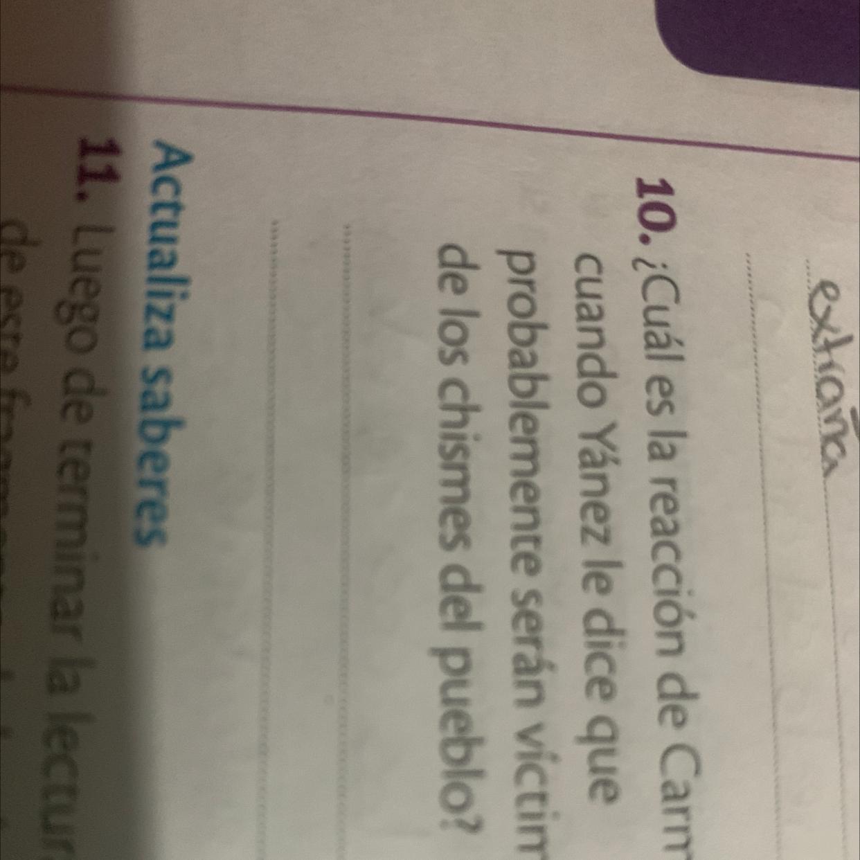 9. Qu Quiere Decir Yanez Cuandodice Que Es De Cscara Amarga"?Ayuda Please