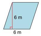 What Is The Area Of The Parallelogram?36 M 218 M 224 M 272 M 2