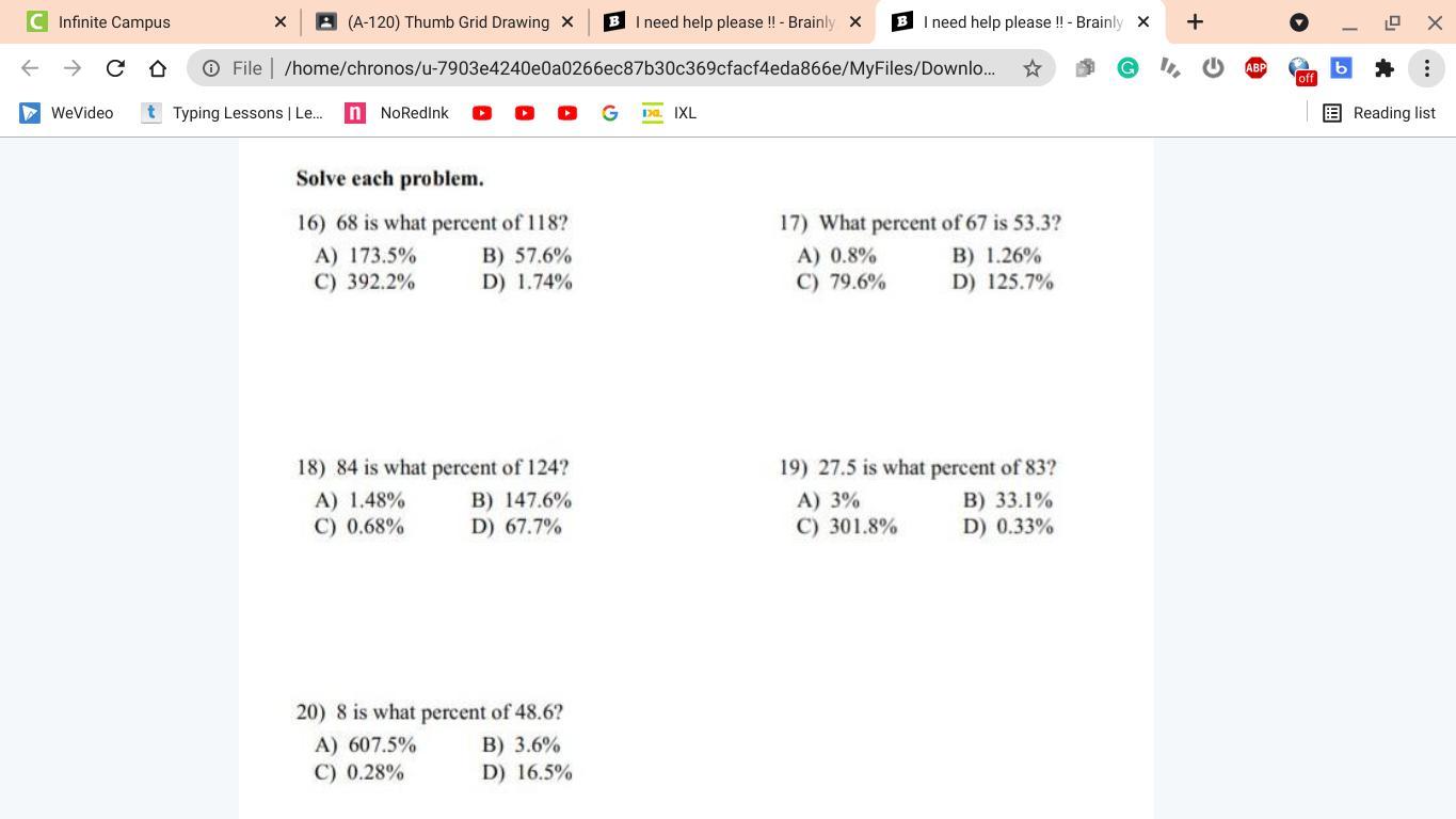 I Need Help With This Work !!!