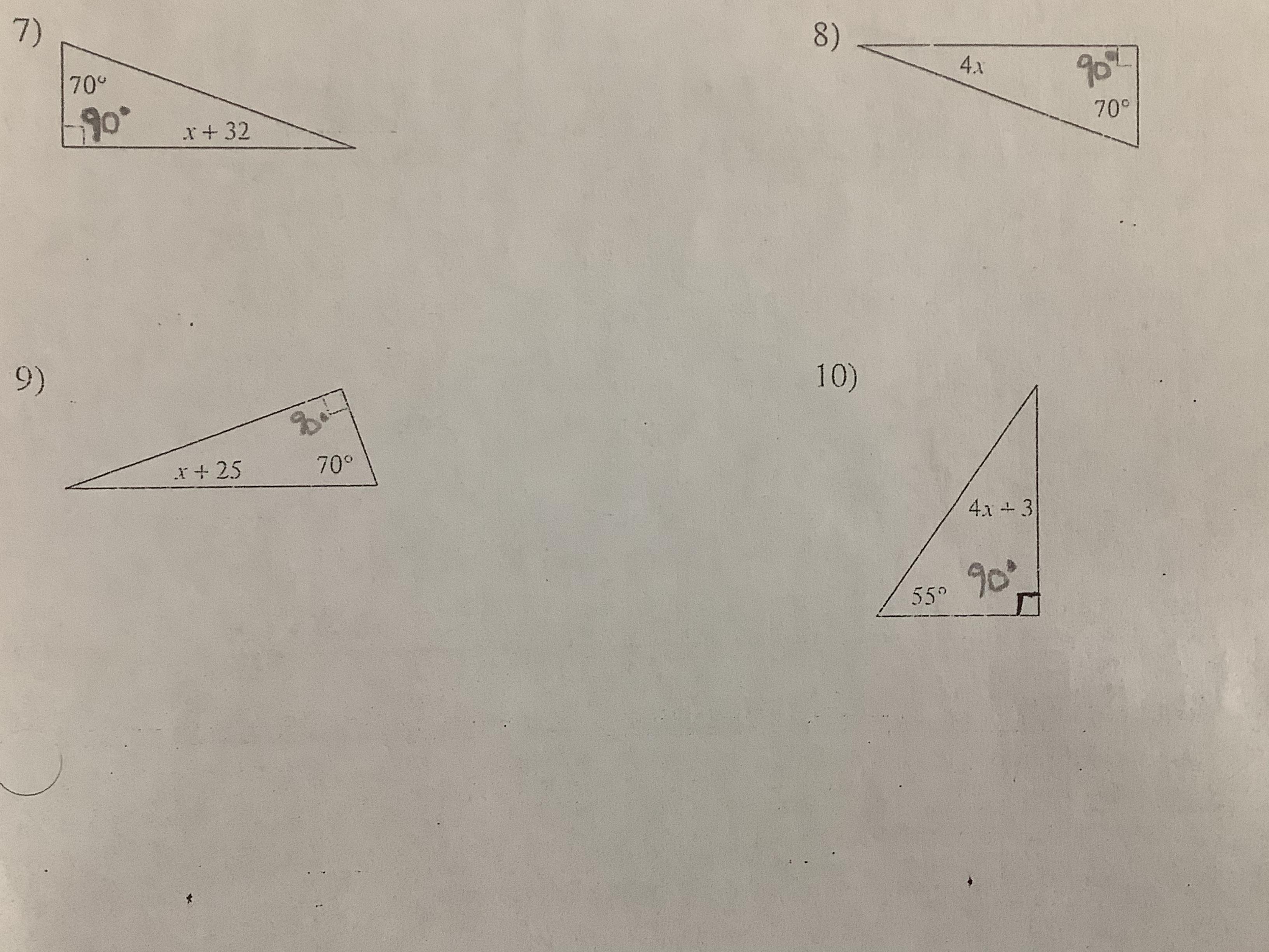 Please Help Me Find The Missing Angles. I Am Offering 100 Points To Anyone Who Answers The Question.