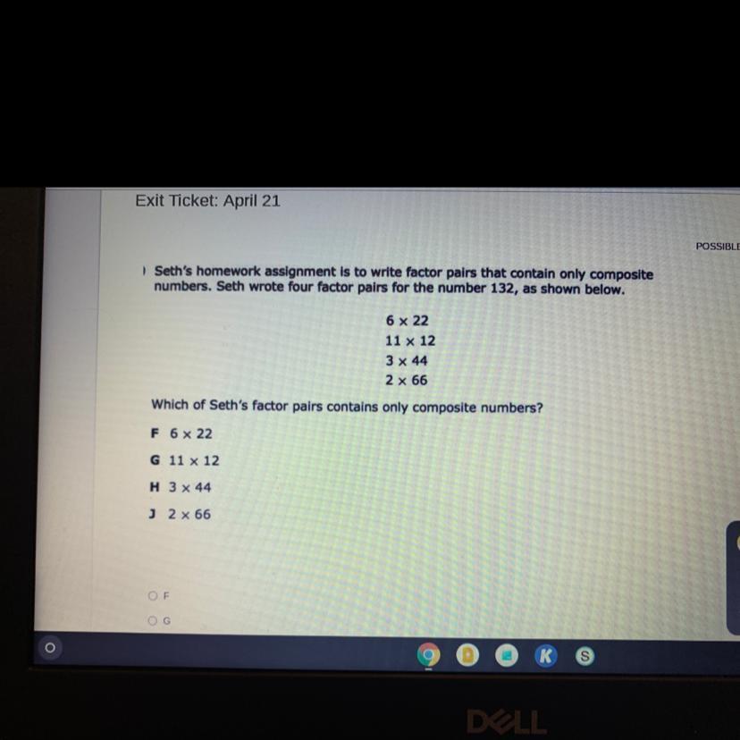 Seth's Homework Assignment Is To Write Factor Pairs That Contain Only Compositenumbers. Seth Wrote Four