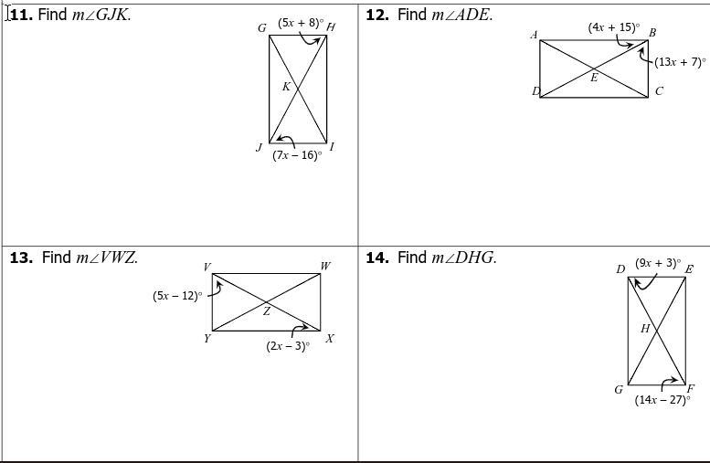 HELPPPPP !!!!!!!! PLSSSS AWNSERRR!! I'm Not Looking For "X"! Unit 7: Polygons &amp; Quadrilaterals Homework