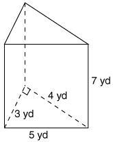 What Is The Value Of B For The Following Triangular Prism?6 Yd 212 Yd 217.5 Yd 215 Yd 2